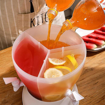 Jug With Tap Cold Water Container Lemonad Drink Dispenser for Refrigerator