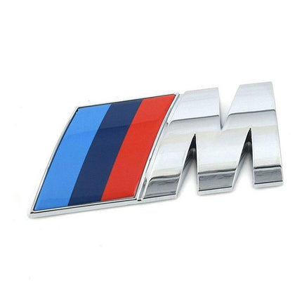 REPLACEMENT M SPORT LOGO BADGE STICKER TRUNK FITS BMW M, 3, 5, X Series - Aimall