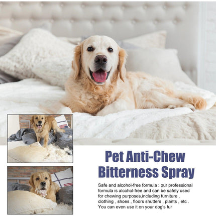 Pet Anti Chew Spray Dogs Stop Biting Furniture Sofa Legs Protection Bitter Spray