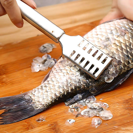Stainless Steel Fish Scale Knife Easy Home Scale Removal Kitchen Tool Scraper