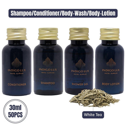 50pcs 30ml Hotel Toiletries Set Shampoo and Conditioner for Guesthouse Travel