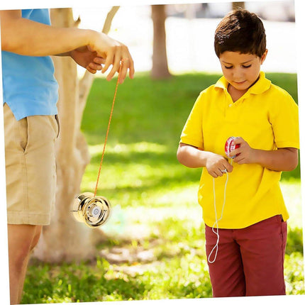 Alloy Metal Professional YoYo Bundle Bearing Ball Kids Toy Boys Magic Gift