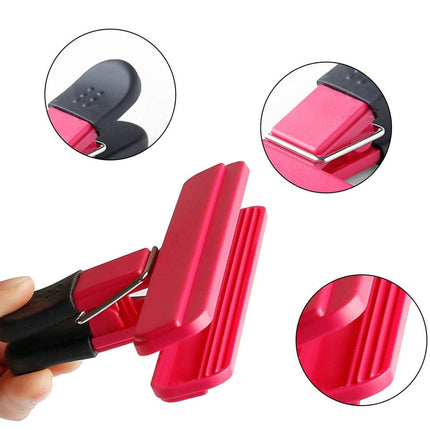 12pcs Plastic Bag Clips Food Storage Sealing Clips Snack Sealer Multi Purpose
