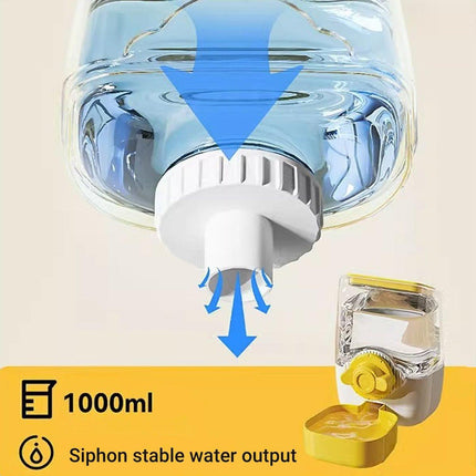 Automatic Pet Water Feeder Large Capacity Hanging Cage Water Bottle for Cat Dog