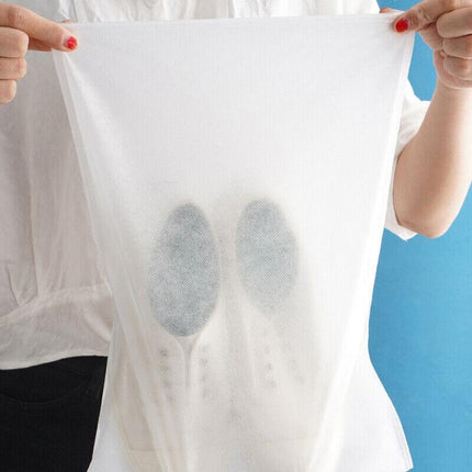 200X Protect Drawstring Clear Storage Bag Shoe Dust Covers Non-Woven Shoe Bags - Aimall