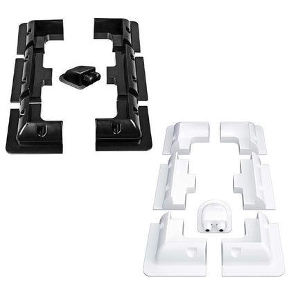 7PCS Solar Panel Corner Mounting Brackets Kit Vehicle Roof Mount Caravan Boat RV - Aimall