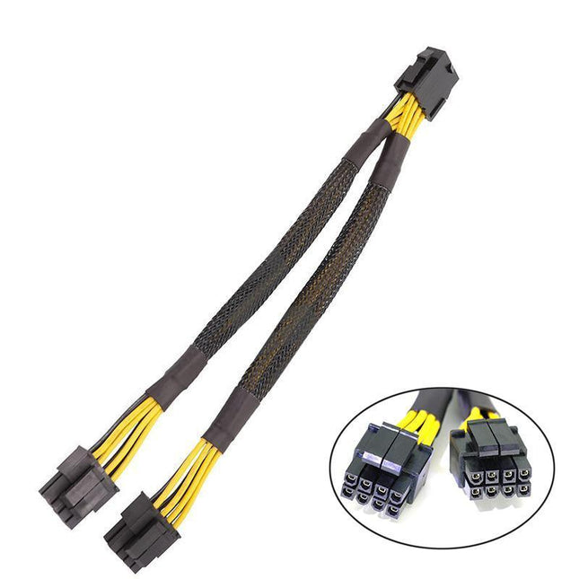 8Pin ATX 12v CPU EPS Power Extension Splitter Cable Adapter Motherboard copper - Aimall