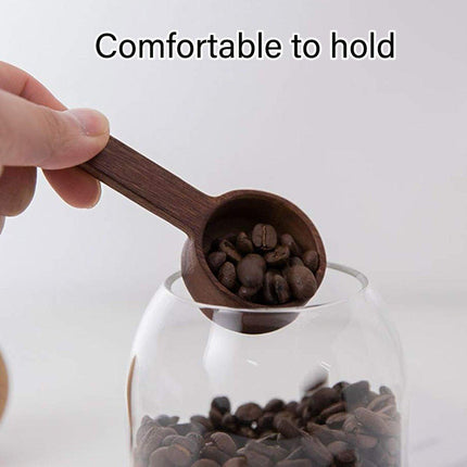 Black Walnut Measuring Bean Spoon Solid Wood Gram Coffee Milk Powder Gram Weight
