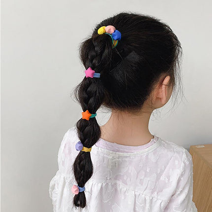Hair Band Child Accessories Elastic Multi Colour Fashion Girls Small - Aimall