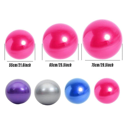 Explosion-Proof Thickened Inflatable Yoga Ball Massage Fitness Stability Ball