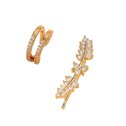Simple Ear Clips No Piercing Stud Earrings Set Non Pierced Fashion Jewellery