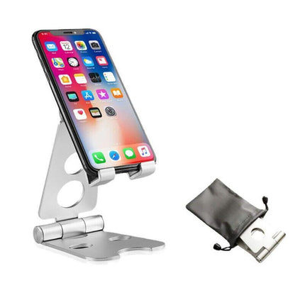 Aluminum Phone Stand Holder Home Office Desk Desktop For iPhone Cellphone AU - Aimall