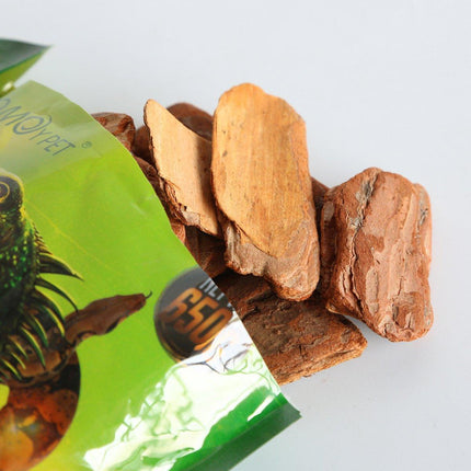 Reptile Bedding Substrate for Lizard Snake Tortoise Natural Bark Material