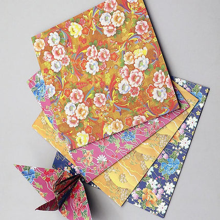 120 Sheets 8 Mixed Colours Japanese Pattern Sakura Folding Origami Craft Paper - Aimall