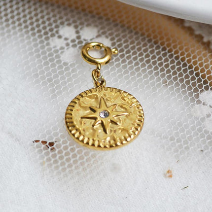 Fashion Detachable Titanium Steel Pendant Various Styles Gift For Woman Lady - Aimall