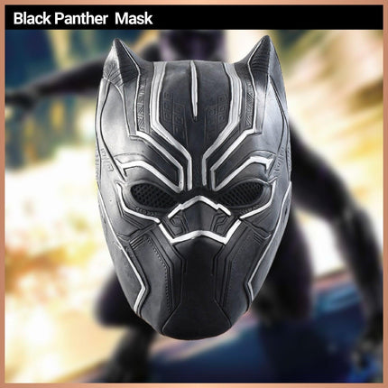 Black Cat Mask Latex Halloween Headgear