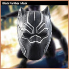 Black Cat Mask Latex Halloween Headgear