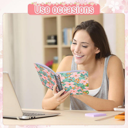 4PCS A5 Spiral Business Office Notebook Student Stationery Loose-Leaf Notepad