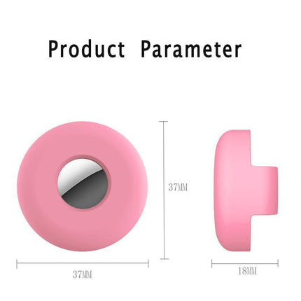 Silicone Pet Protective Case for Airtag Loop Apple GPS Finder Dog Cat Collar - Aimall