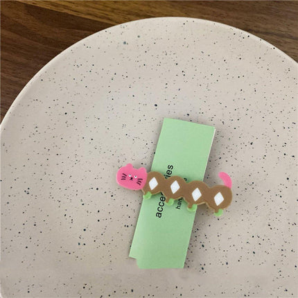 Cute Cartoon Animal Hair Clips Girls Duck Dog Cat Bang Clip Hair Accessories
