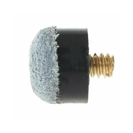 20x Commercial Quality Soft Pool Snooker Billiards CUE TIPS Screw On Type 10mm - Aimall