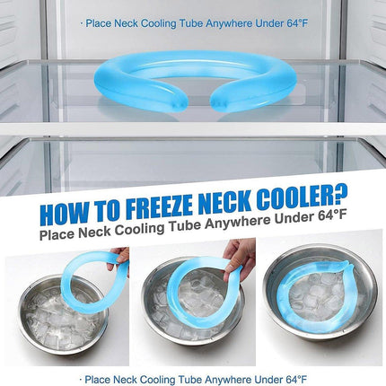Cooling Ring Summer Supplies Cool Neck Collar Outdoor Sports Cool Ice Neckband