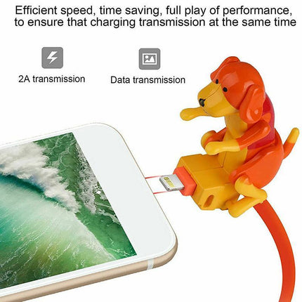 Cute Funny Humping Dog Fast Charger Cable For Micro-USB Charging - Aimall