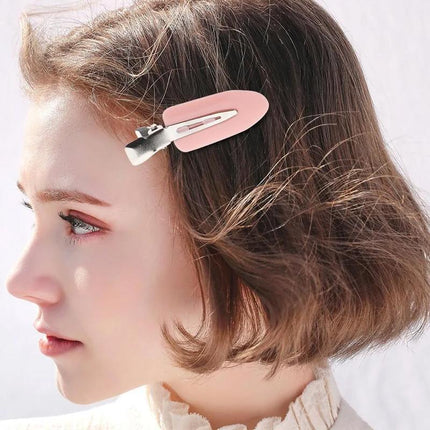 No Bend Hair Clips No Crease Hair Clips Fix Pin Barrette For Makeup Women Girl - Aimall