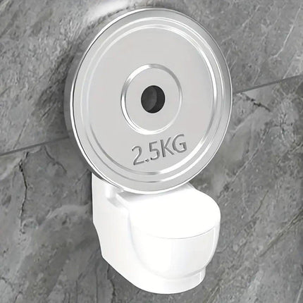 Decorative Ashtray Toilet-shaped Wall-mounted with Lid for Home Bathroom Hanging