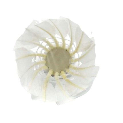 12 Pcs Badminton Shuttlecocks Durable Gooes Feather Badminton Ball For Training