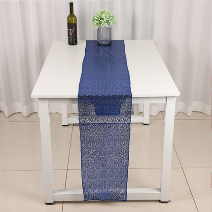 Sequin Table Runner Square Decorative Hotel Tablecloth for Wedding Party Decor