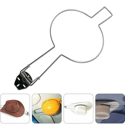 Car Hat Holder Saver Riding Helmet Akubra Equestrian Hard Spring Load Cover New - Aimall