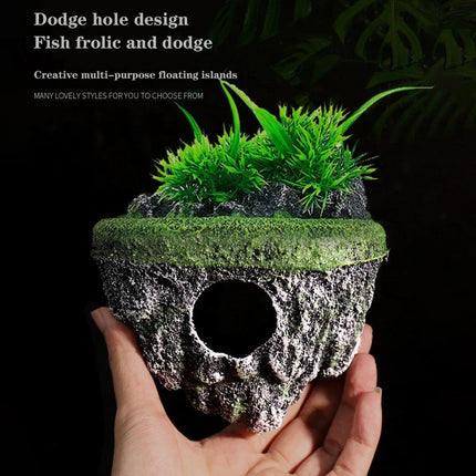 Fish Tank Aquascape Hoverstone Decoration Natural Rock Landscaping for Aquarium