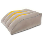 Inflatable PVC Leg Pillow Wedge Triangle Foot Cushion Flocking