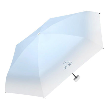 Mini Pocket Umbrella Anti-UV Sun/Rain Windproof 6 Folding Ultra Light Umbrella
