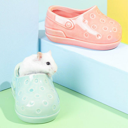Tumble-Proof Non-Slip Hamster Food Bowl Hedgehog Feeder Squirrel Dish Plate