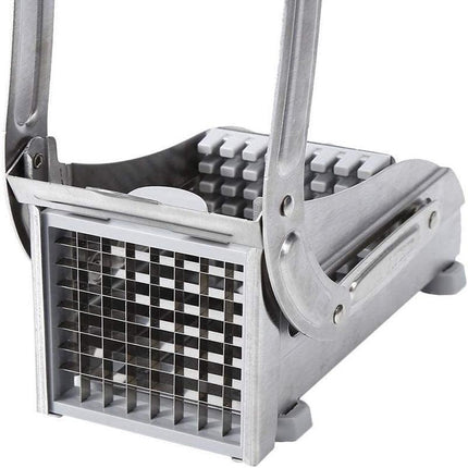 Chip Potato Chipper Maker French Fries Dicer Slicer Chopper Cutter + 2 Blades - Aimall