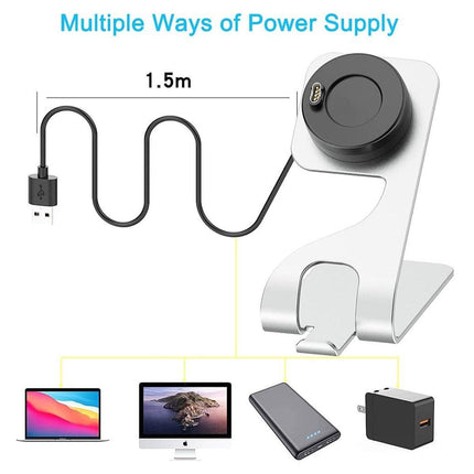 Watch Charger Dock for Garmin Fenix 7 / Fenix 7S USB Charging Cable Stand Bas