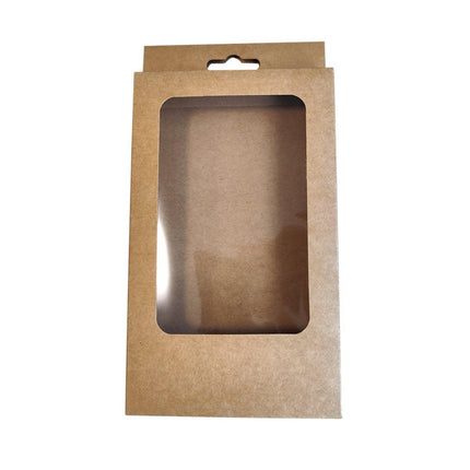 50pcs Rectangular Window Gift Paper Box Candy Biscuit Packaging Boxes