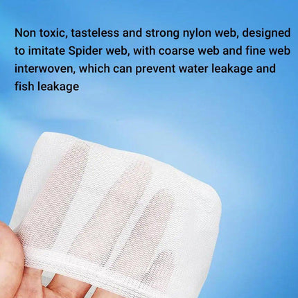 Retractable Fish Net for Fish Tank Pocket Fishing Net with Handle Aquarium Tools