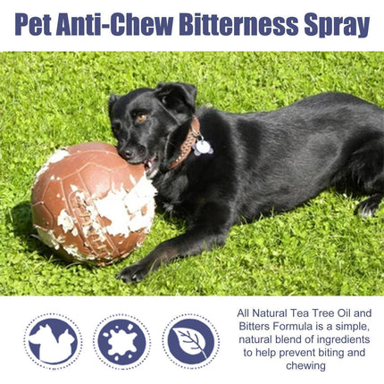 Pet Anti Chew Spray Dogs Stop Biting Furniture Sofa Legs Protection Bitter Spray