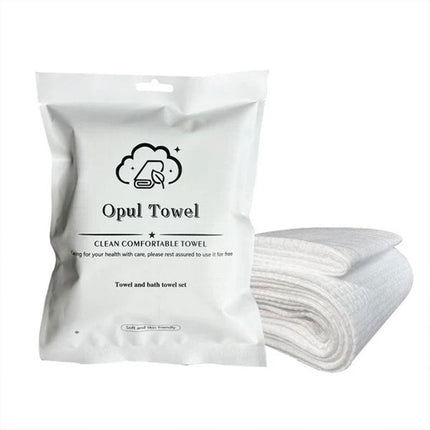 10pcs Disposable Bath Towels Travel Towels Soft Absorbent for Spa Hotel Bathroom