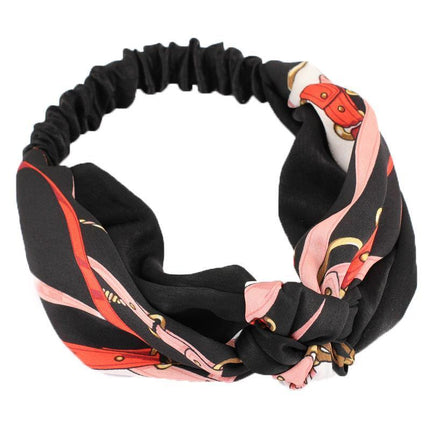 Women Lady Boho Bohemian Cross hair head headband band Scarf Wrap Bandana AU - Aimall