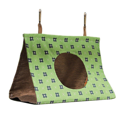 Triangle Hanging Bird Nest Parrot Sleeping Bed Summer Shelter for Other birds