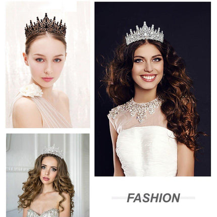 Tiara Crystal Rhinestone Crown Princess Rhinestone Crown Prom Crystal Headband