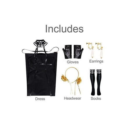 Anime SPY×FAMILY Yor Forger Cosplay Costume Womens Sexy Dress Halloween Outfits - Aimall