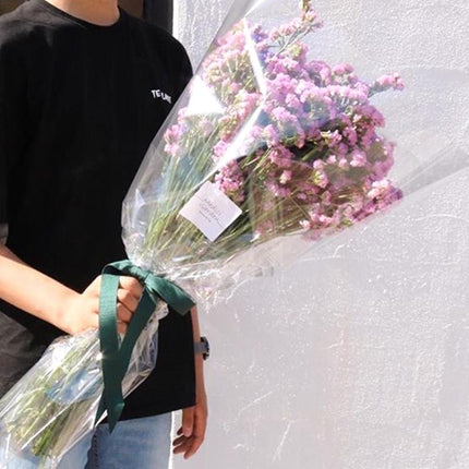 3Sizes Clear Cellophane Wrap Roll Gift Flower Bouquet Baskets Wrapping Paper - Aimall