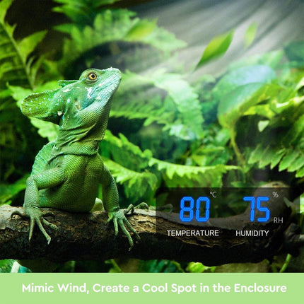 Advanced Reptile Fans Enclosure Ventilation Fan Automatic Temperature Control