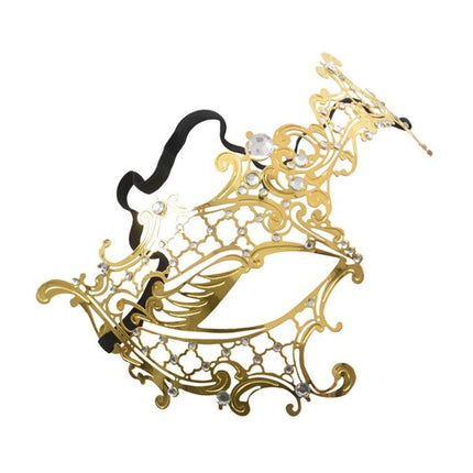 Hollow Out Iron Art Half Face Mask for Masquerade Party Costume Ball Accessories
