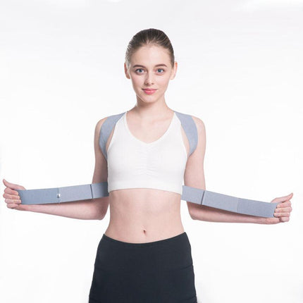 Posture Clavicle Shoulder Support Corrector Back Straight Brace Adjustable Strap - Aimall